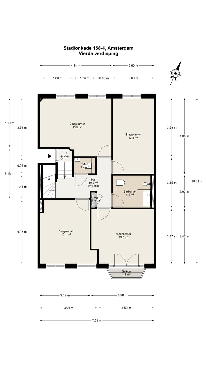 Foto 30 van Stadionkade 158-4