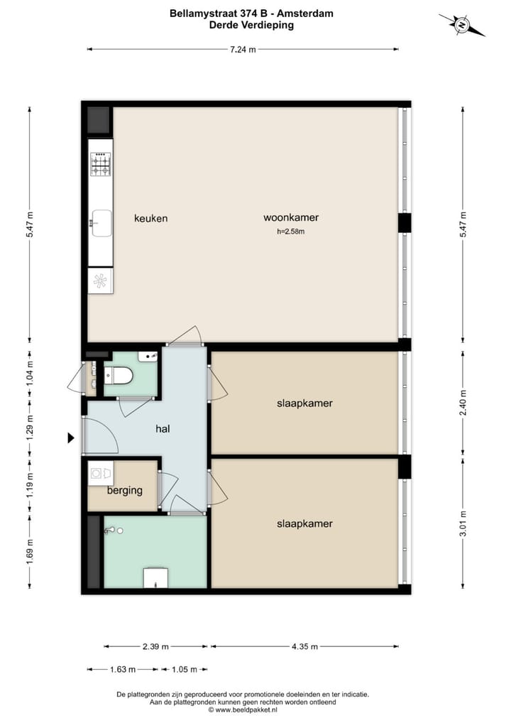 Foto 39 van Bellamystraat 374-B