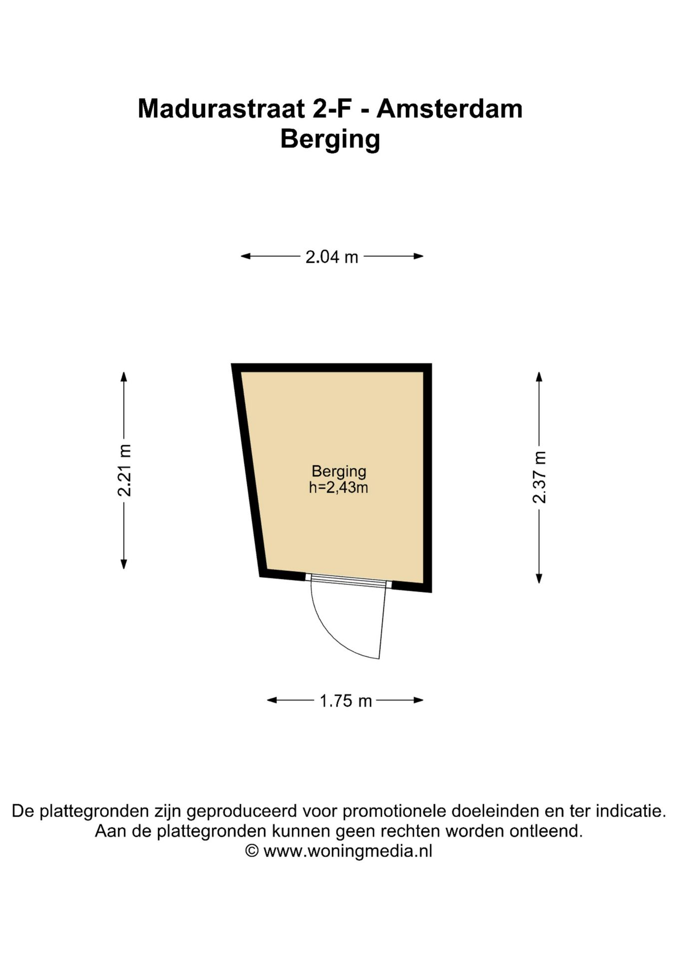 Photo 25 of Madurastraat 2-F