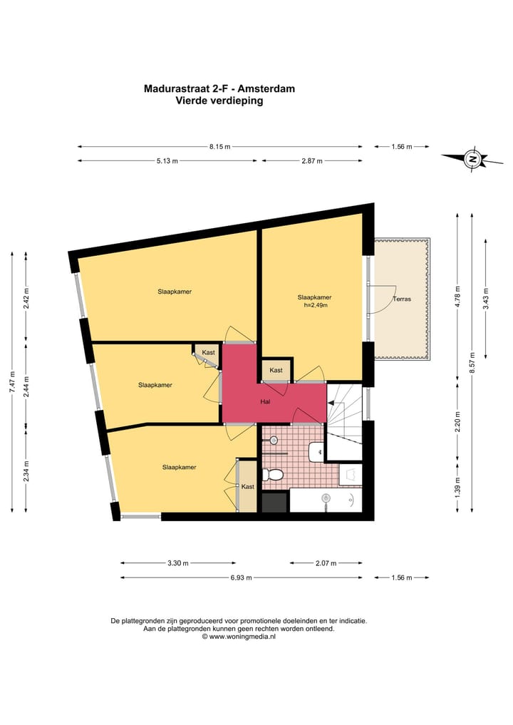 Foto 24 van Madurastraat 2-F