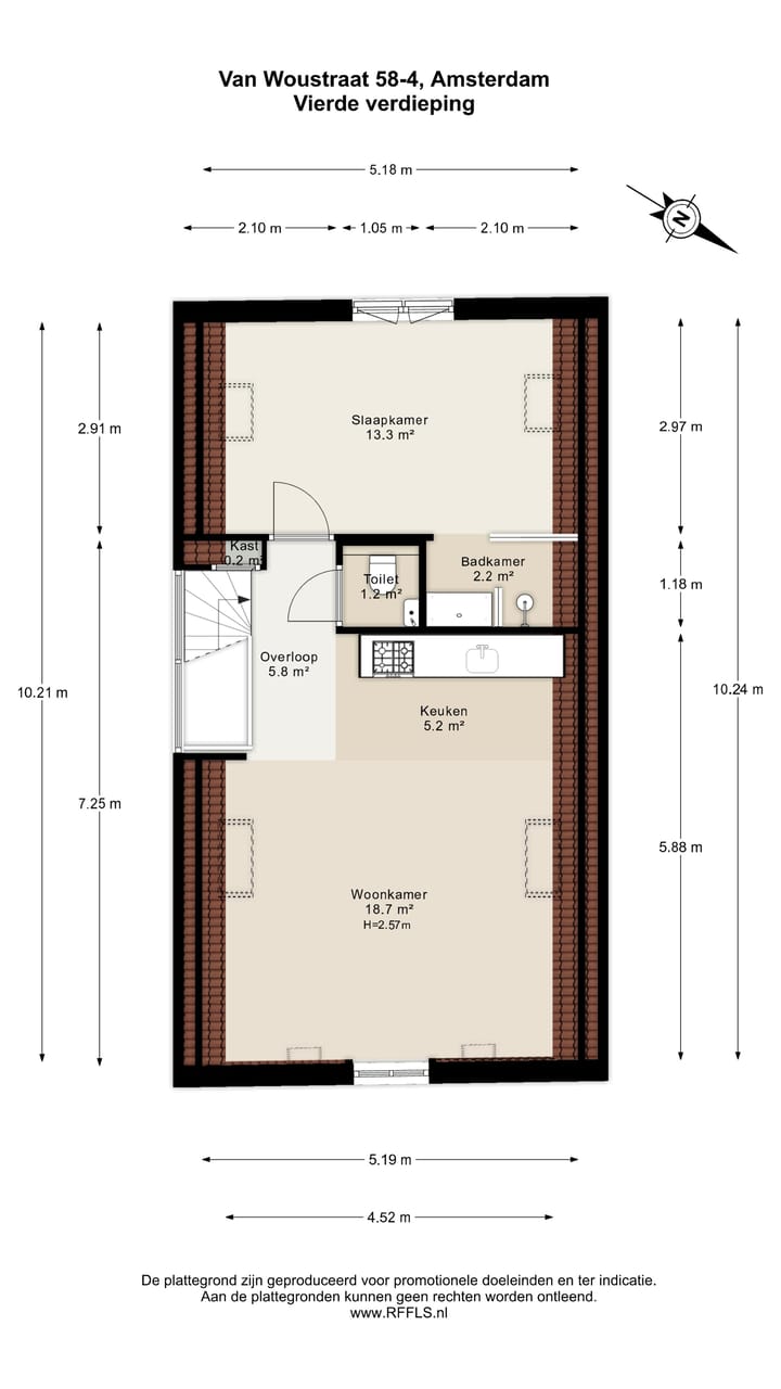 Foto 32 van Van Woustraat 58-4