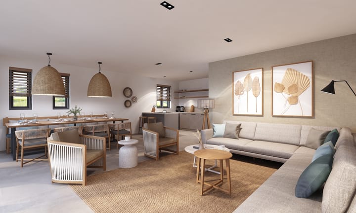 Foto 5 van Exclusive Beach 6 persoons villa (Bouwnr. 521)