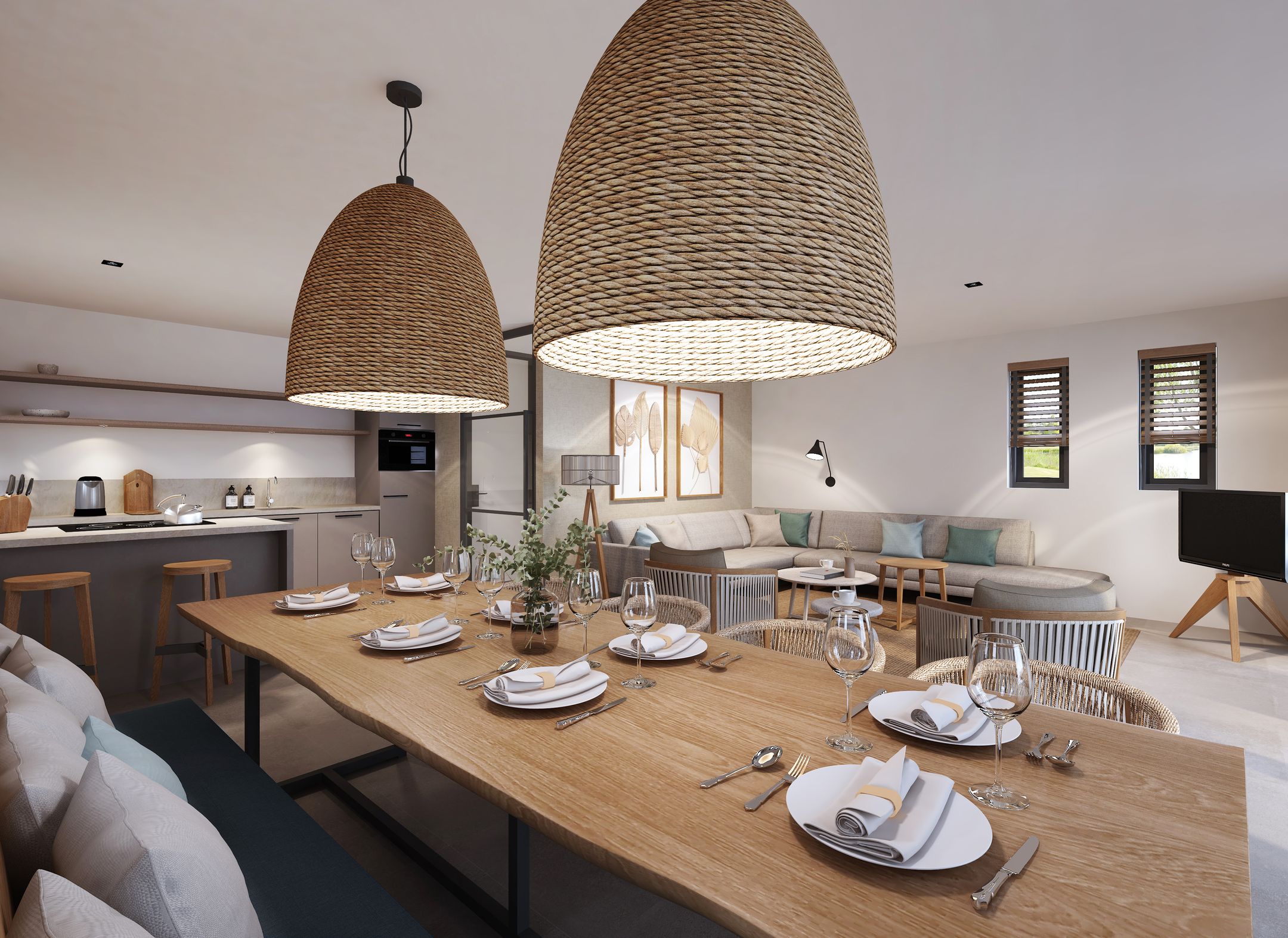 Foto 6 van Exclusive Beach 6 persoons villa (Bouwnr. 521)