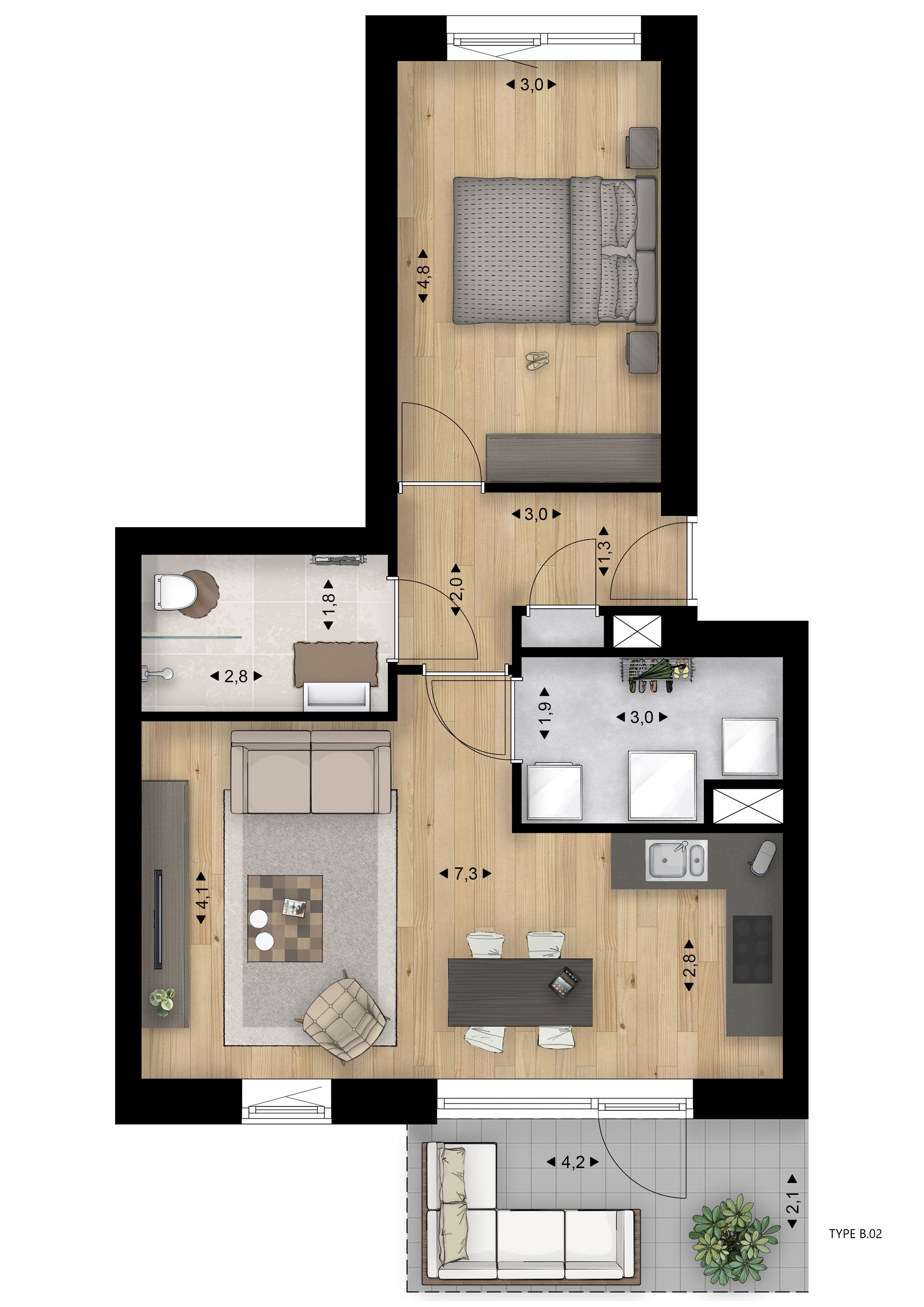 Foto 6 van Hoendersveld | Blok B (Bouwnr. 23)