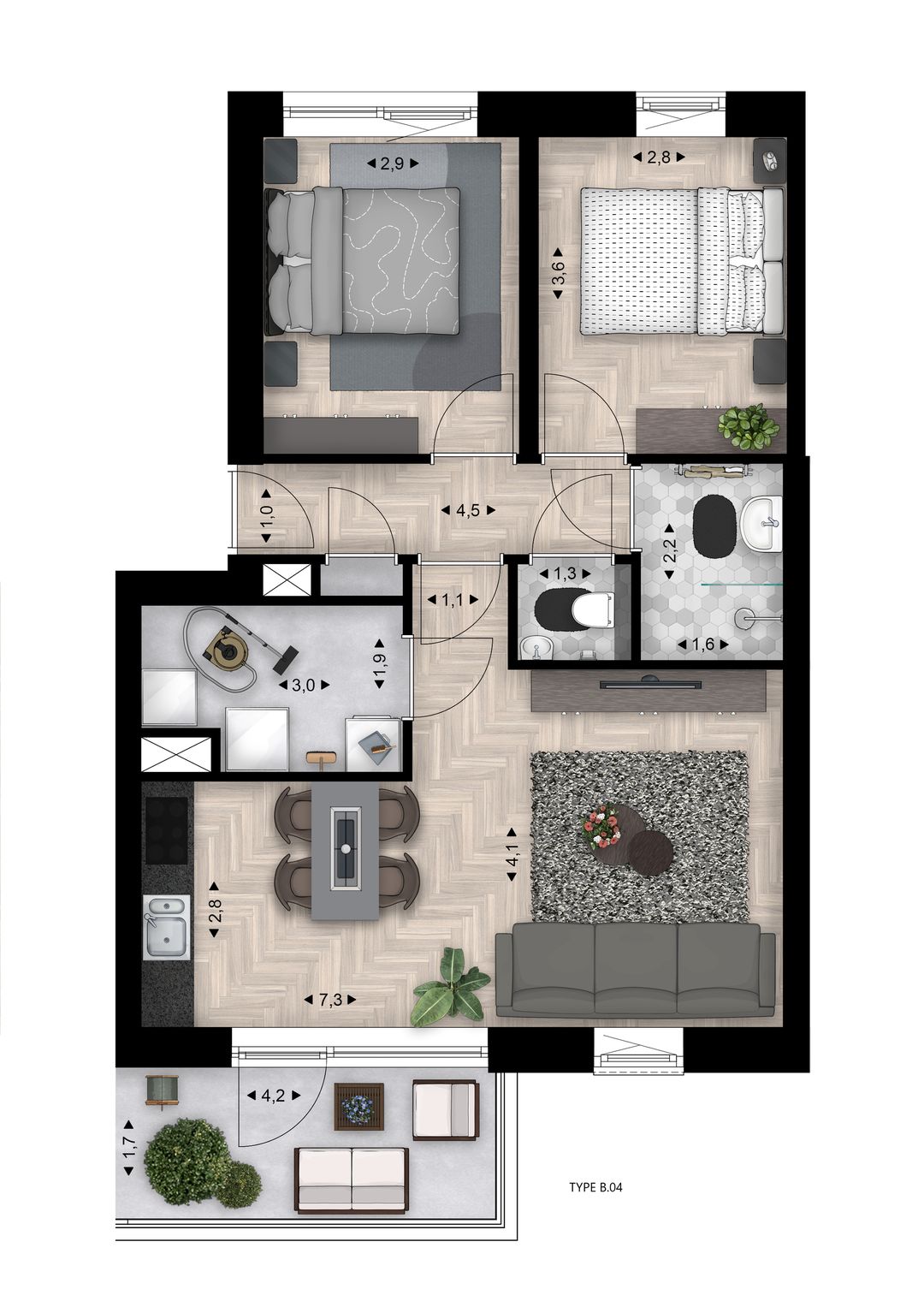 Foto 8 van Hoendersveld | Blok B (Bouwnr. 23)