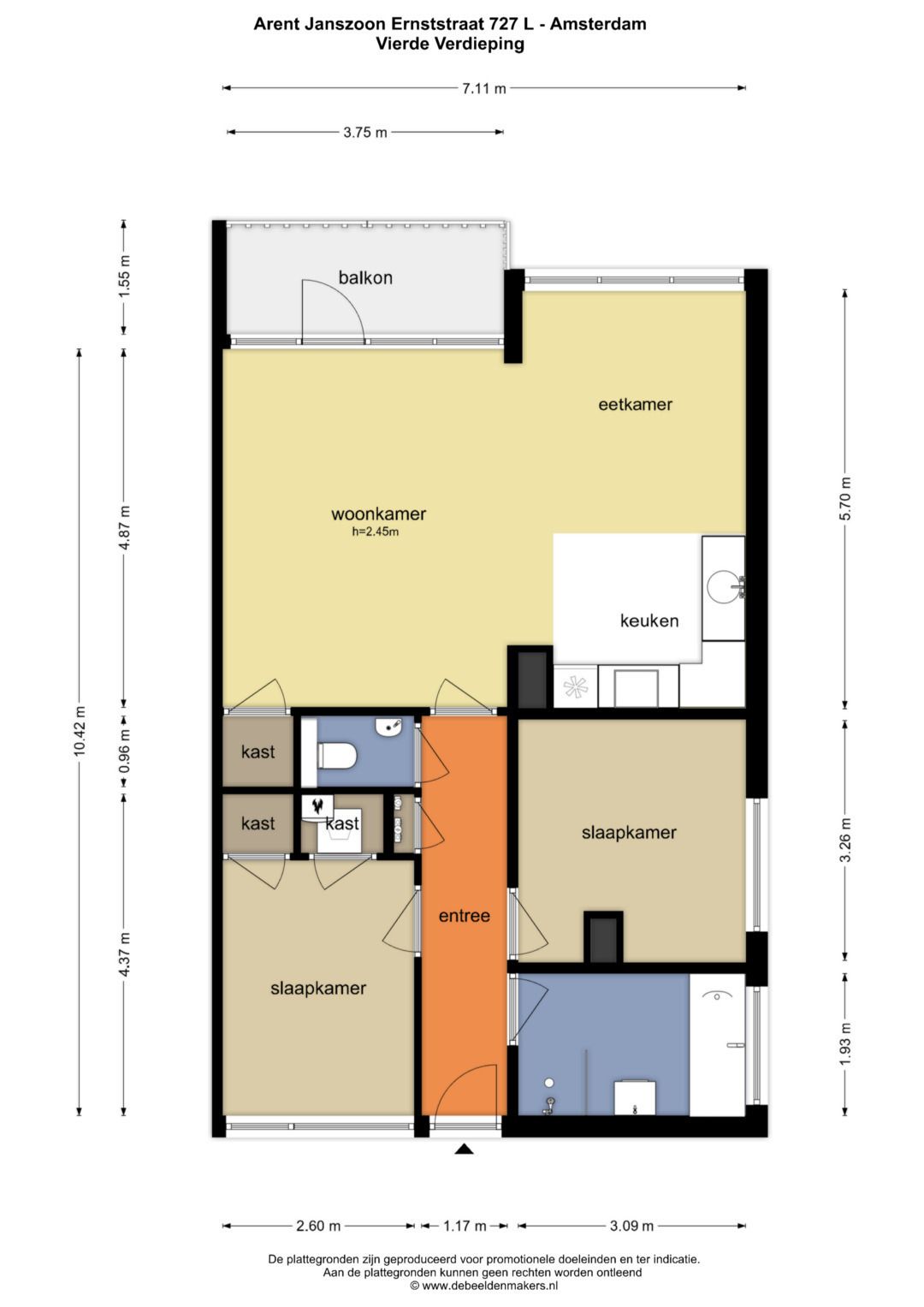 Foto 34 van Arent Janszoon Ernststraat 727-L