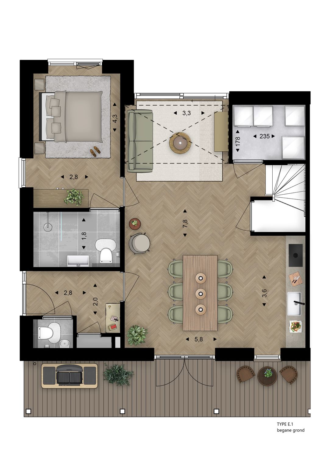 Foto 16 van Hoendersveld | Blok E + F - Levensloopbeste (Bouwnr. 55)