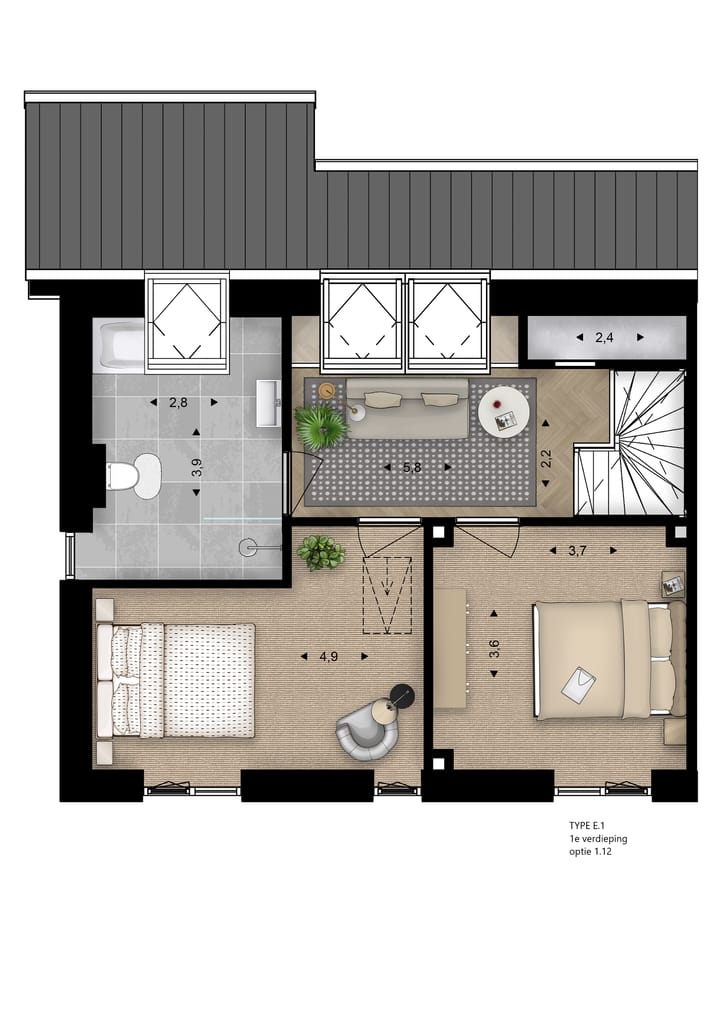 Foto 14 van Hoendersveld | Blok E + F - Levensloopbeste (Bouwnr. 54)