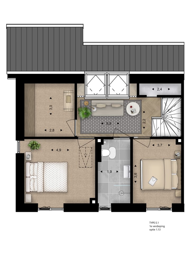 Foto 15 van Hoendersveld | Blok E + F - Levensloopbeste (Bouwnr. 54)