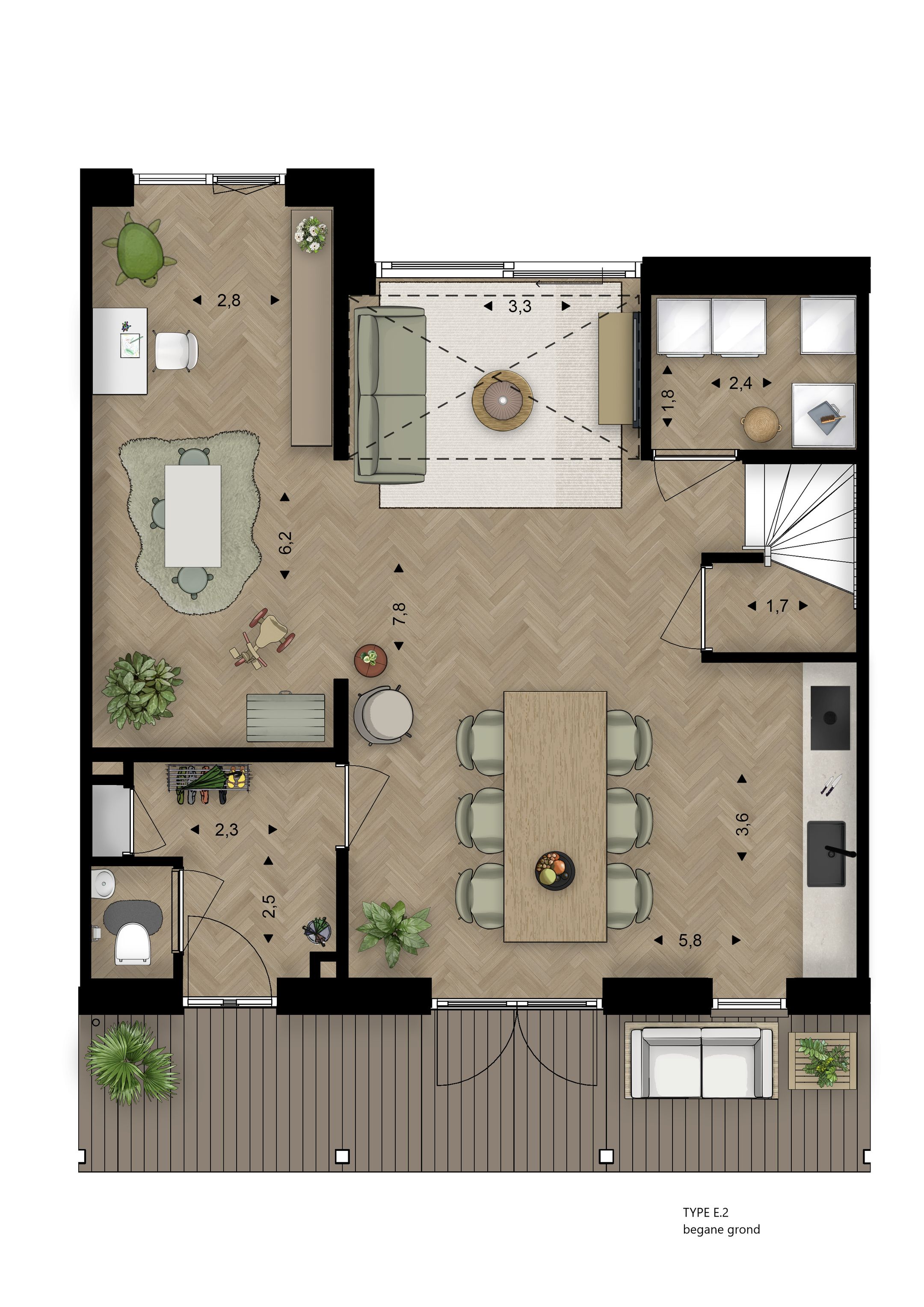 Foto 18 van Hoendersveld | Blok E + F - Levensloopbeste (Bouwnr. 54)