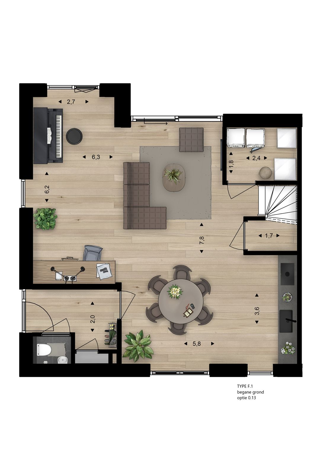 Foto 23 van Hoendersveld | Blok E + F - Levensloopbeste (Bouwnr. 56)