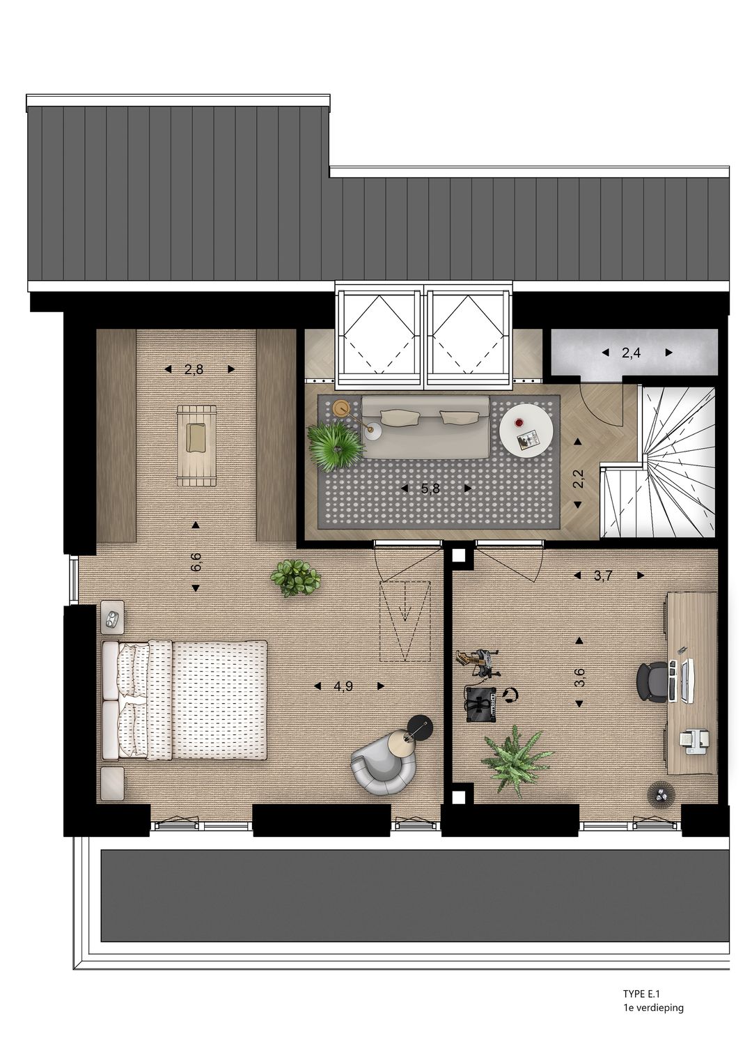 Foto 11 van Hoendersveld | Blok E + F - LLB (Bouwnr. 57)