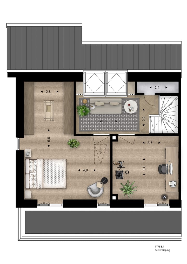 Foto 11 van Hoendersveld | Blok E + F - Levensloopbeste (Bouwnr. 57)