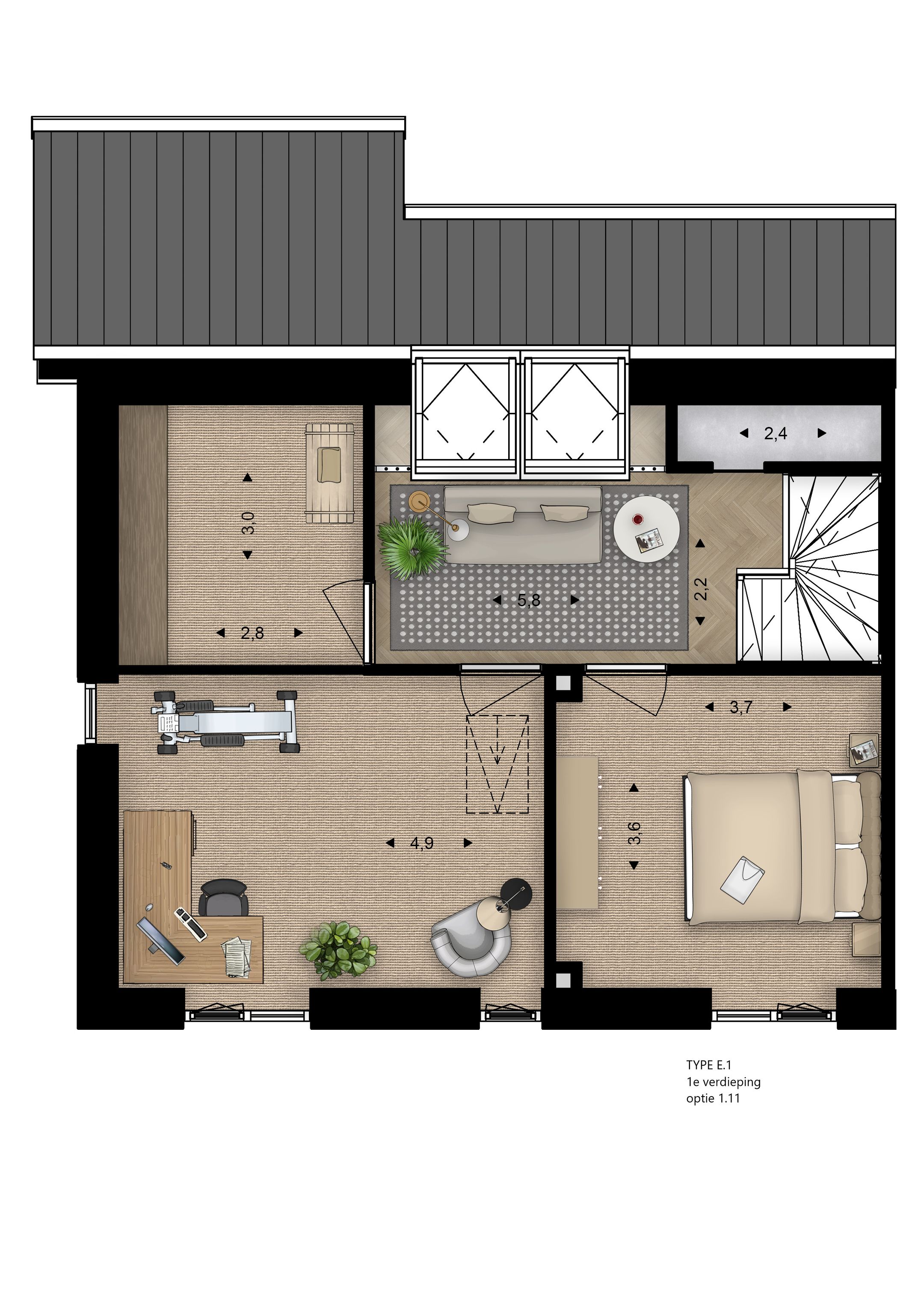 Foto 12 van Hoendersveld | Blok E + F - LLB (Bouwnr. 57)