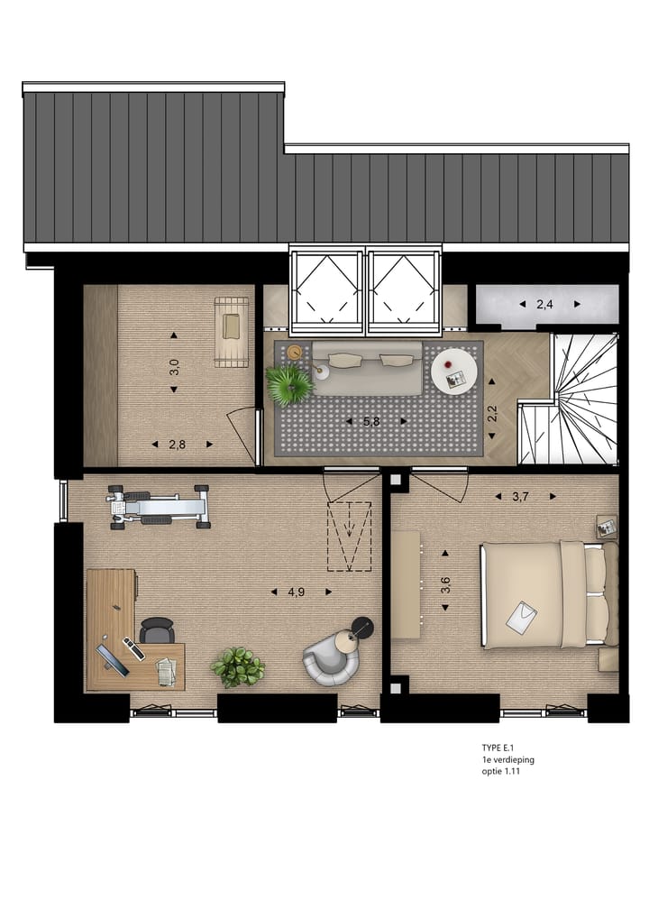 Foto 12 van Hoendersveld | Blok E + F - Levensloopbeste (Bouwnr. 57)