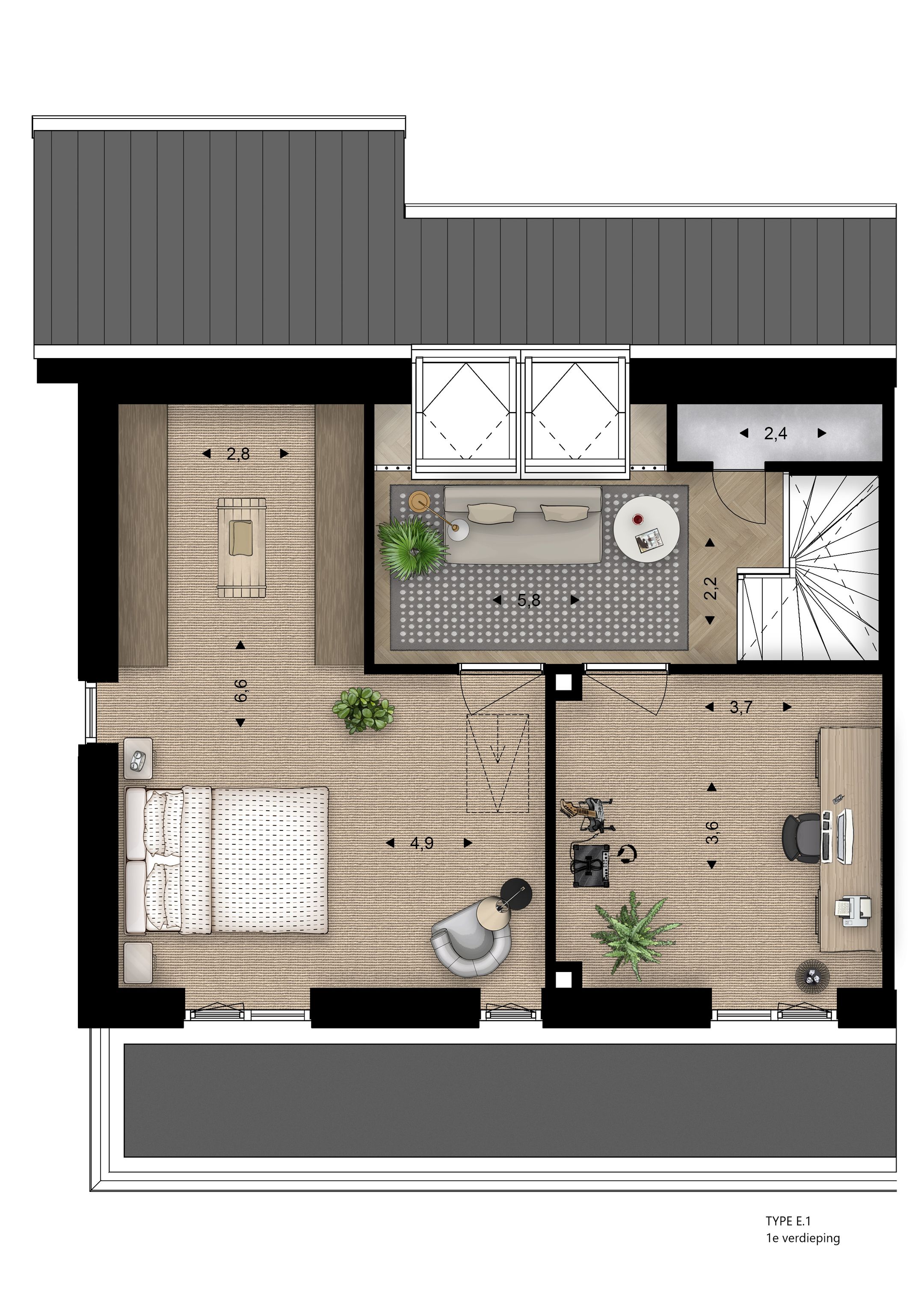 Foto 12 van Hoendersveld | Blok E + F - Levensloopbeste (Bouwnr. 59)