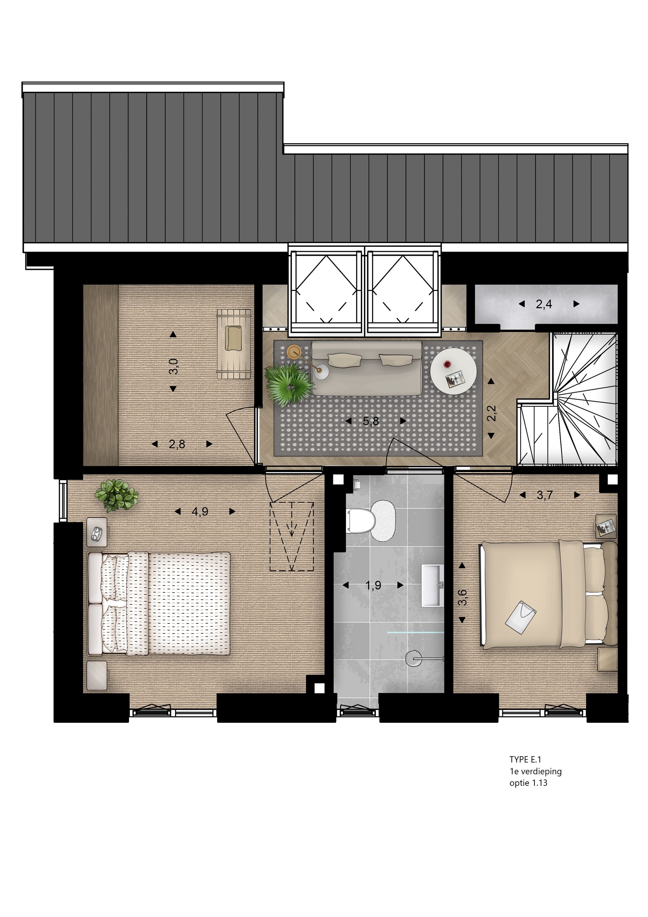 Foto 15 van Hoendersveld | Blok E + F - Levensloopbeste (Bouwnr. 60)