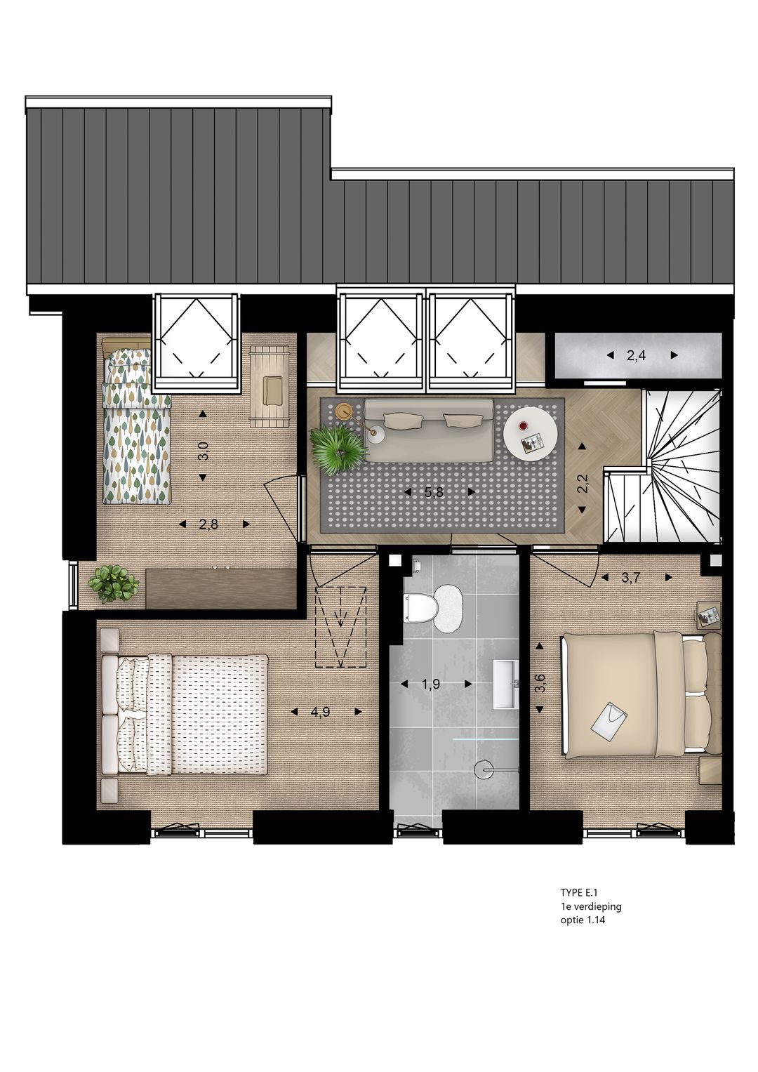 Foto 16 van Hoendersveld | Blok E + F - Levensloopbeste (Bouwnr. 60)