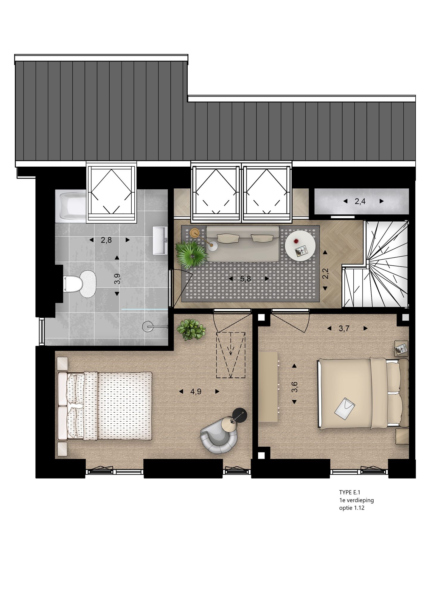 Foto 14 van Hoendersveld | Blok E + F - Levensloopbeste (Bouwnr. 63)