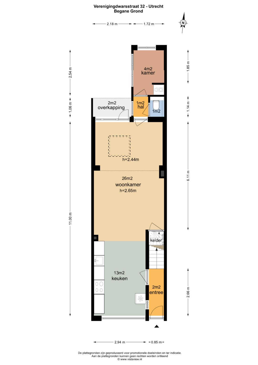 Foto 41 van Verenigingdwarsstraat 32