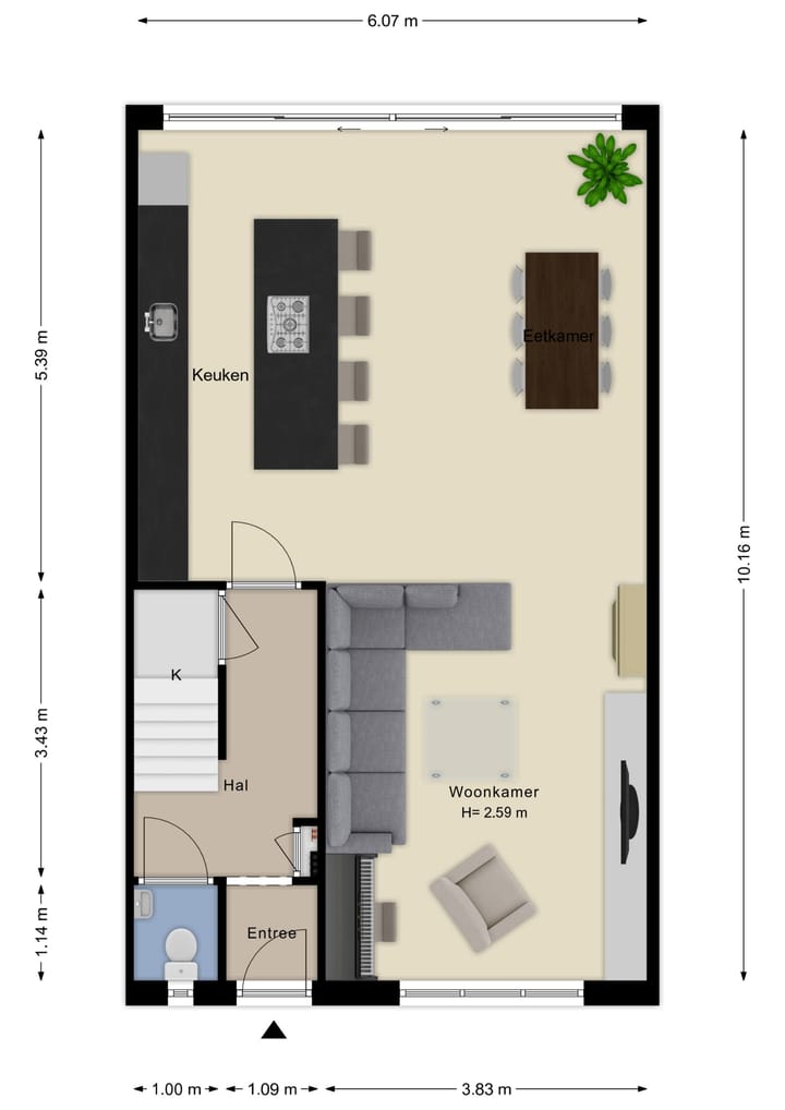 Foto 48 van Brucknerstraat 18