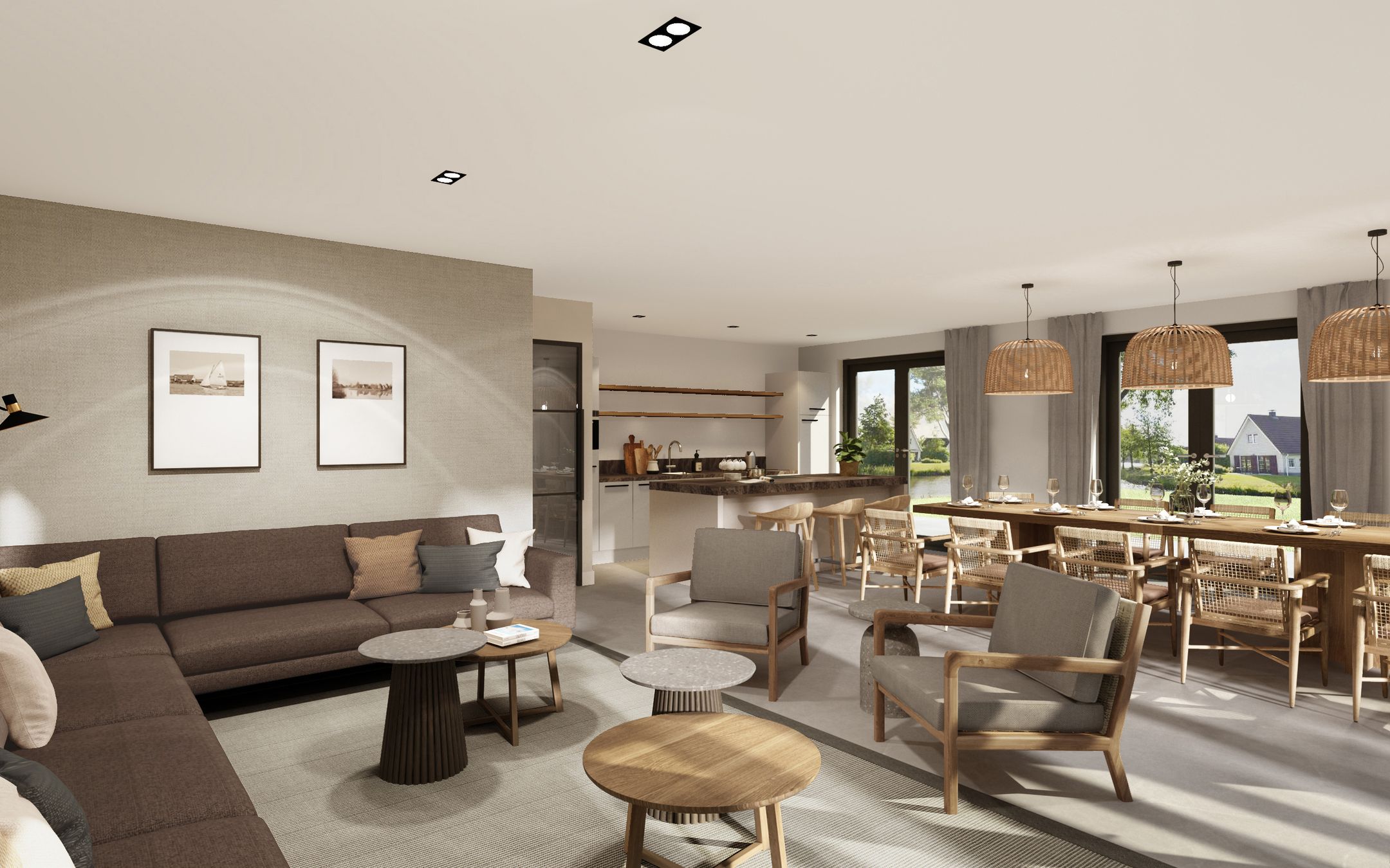 Foto 3 van Exclusive Beach 12 persoons villa (Bouwnr. 561)