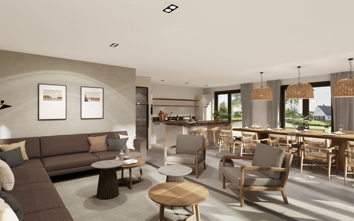 Foto 3 van Exclusive Beach 12 persoons villa (Bouwnr. 561)