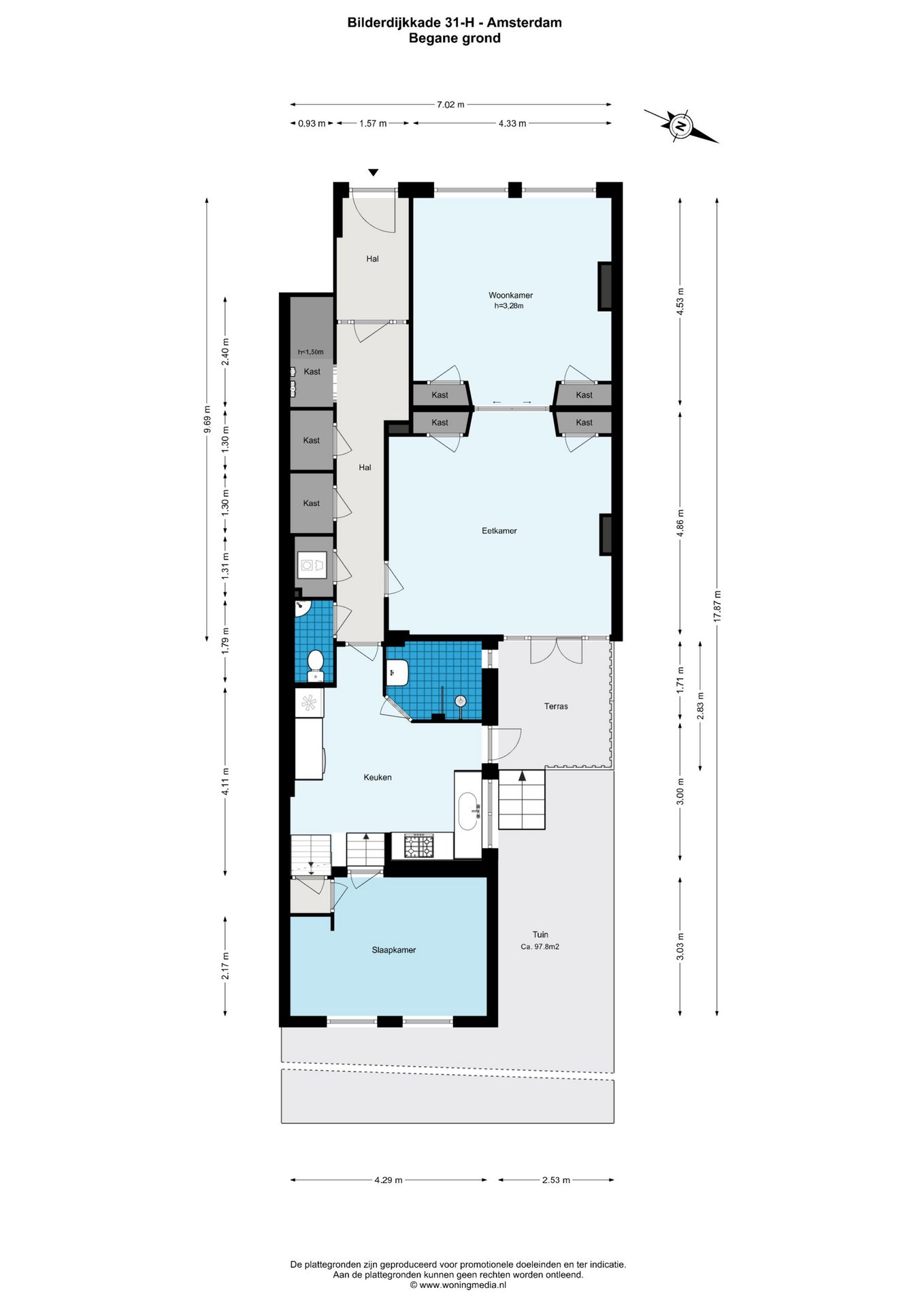 Foto 30 van Bilderdijkkade 31-H