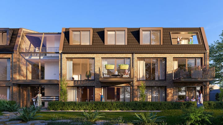 Foto 2 van 3-kamer appartement (Bouwnr. 2)