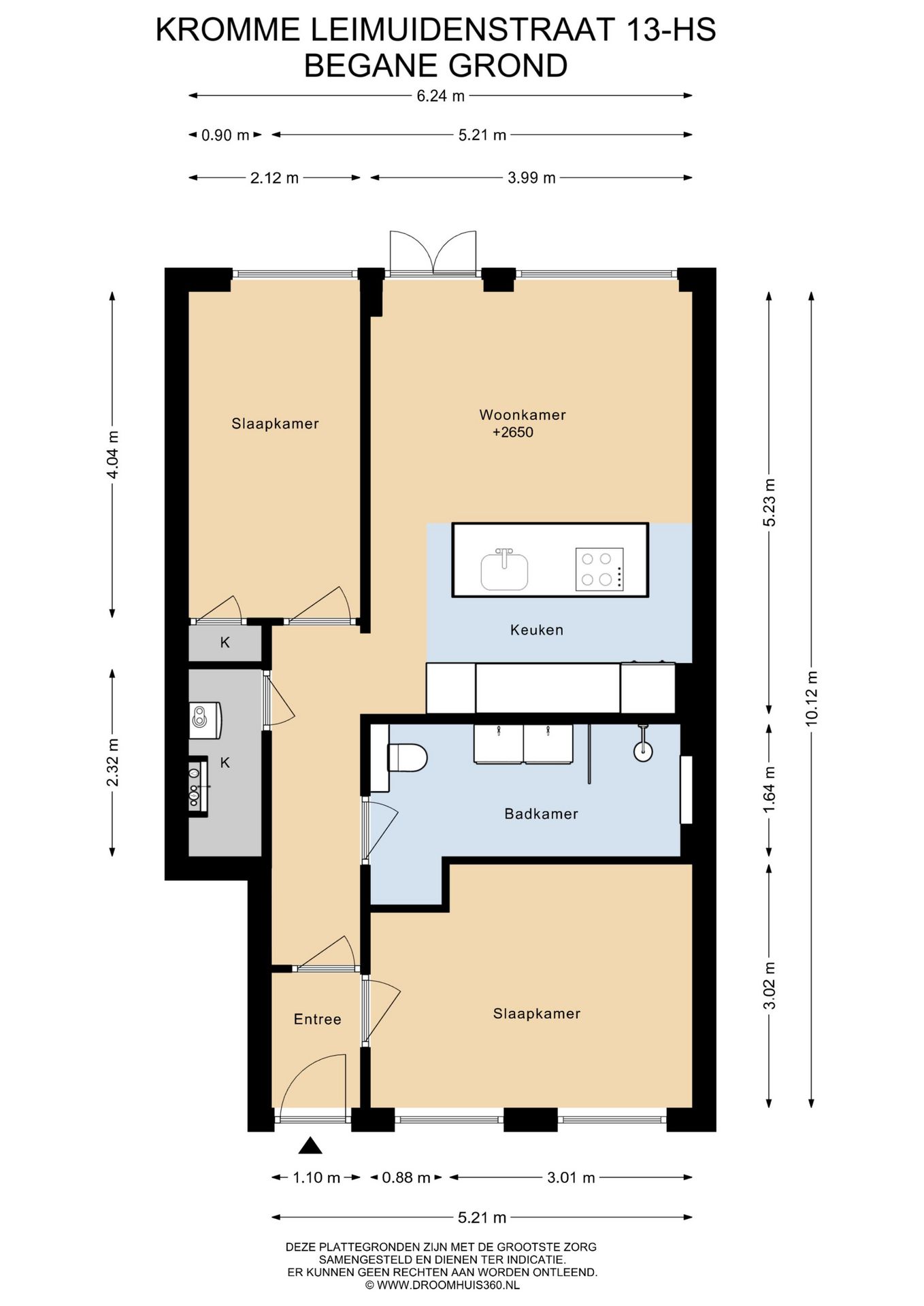 Foto 24 van Kromme Leimuidenstraat 13-H
