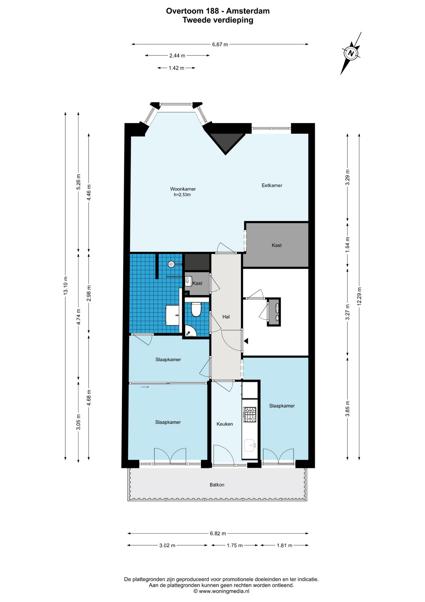 Foto 27 van Overtoom 188-2