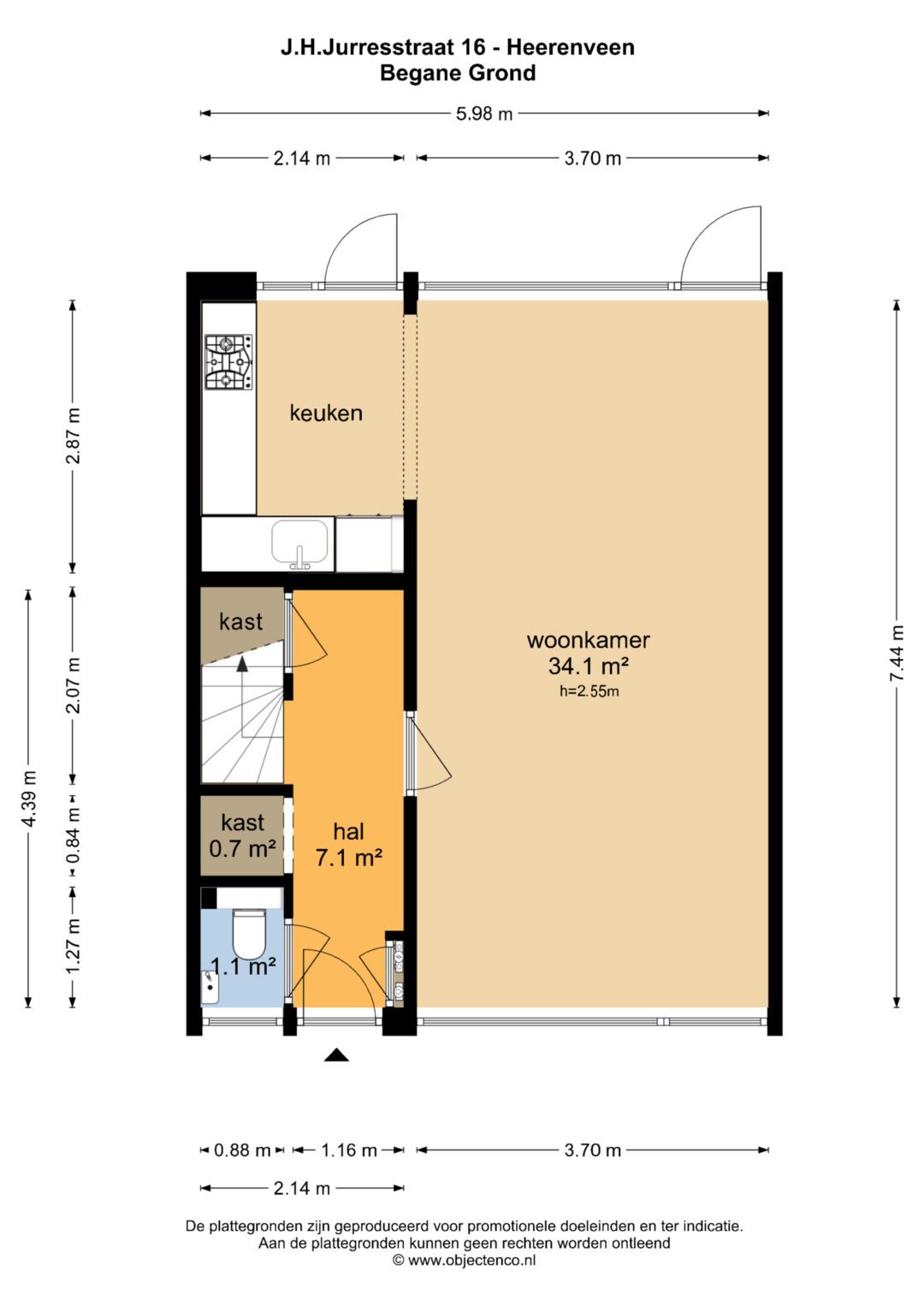 Foto 55 van J H Jurresstraat 16