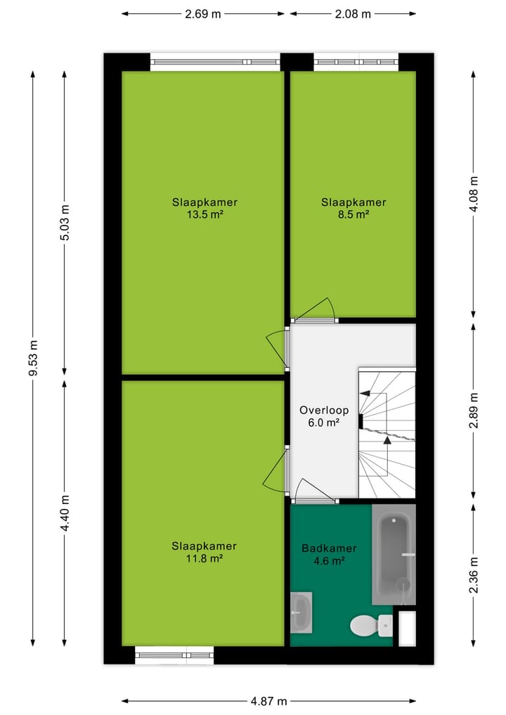 Foto 32 van Oosterhoutstraat 8