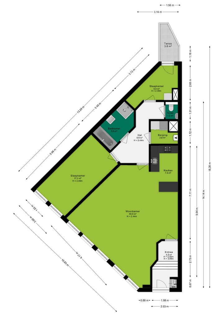 Photo 30 of Gravenstraat 2-A