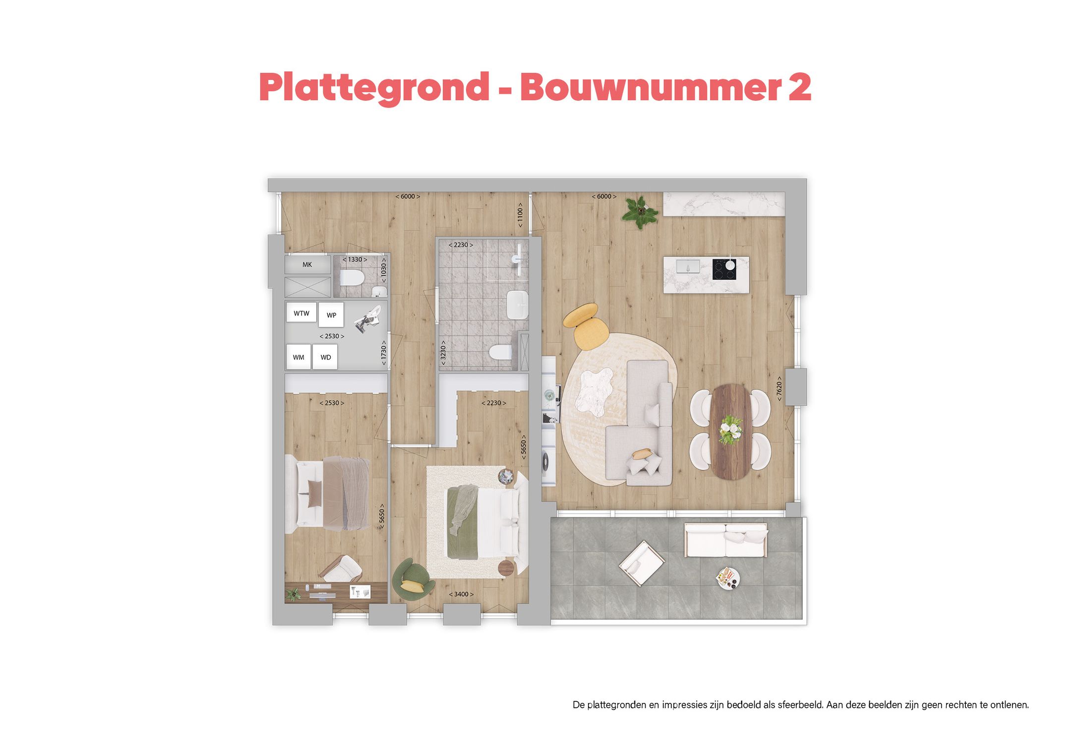 Foto 3 van Type D (Bouwnr. 2)