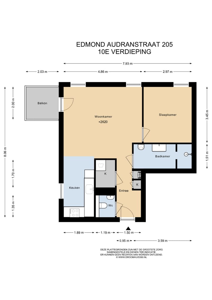 Foto 32 van Edmond Audranstraat 205