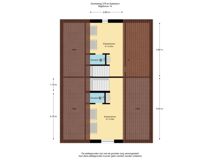 Bijgebouw 1e verdieping