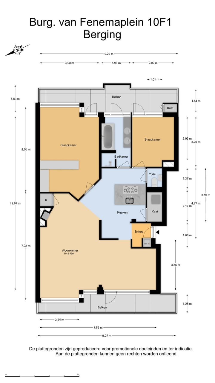 Foto 42 van Burgemeester van Fenemaplein 10-F1