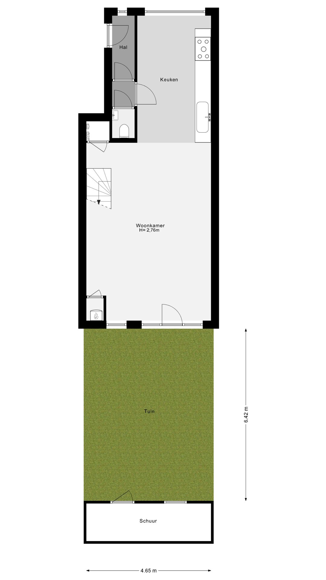 Photo 38 of Dr. de Visserstraat 38-A