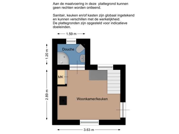 Gastenverblijf begane grond