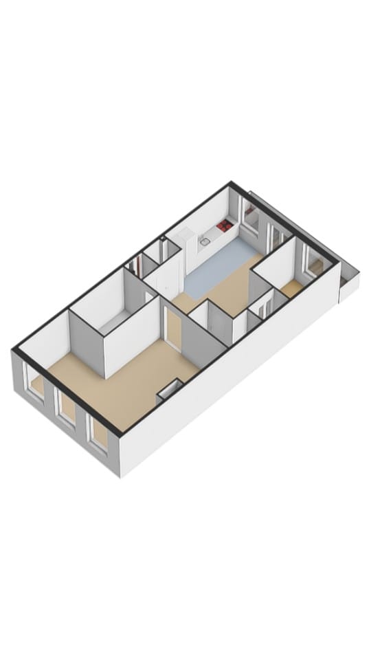 Foto 33 van Van Oldenbarneveldtstraat 17-3