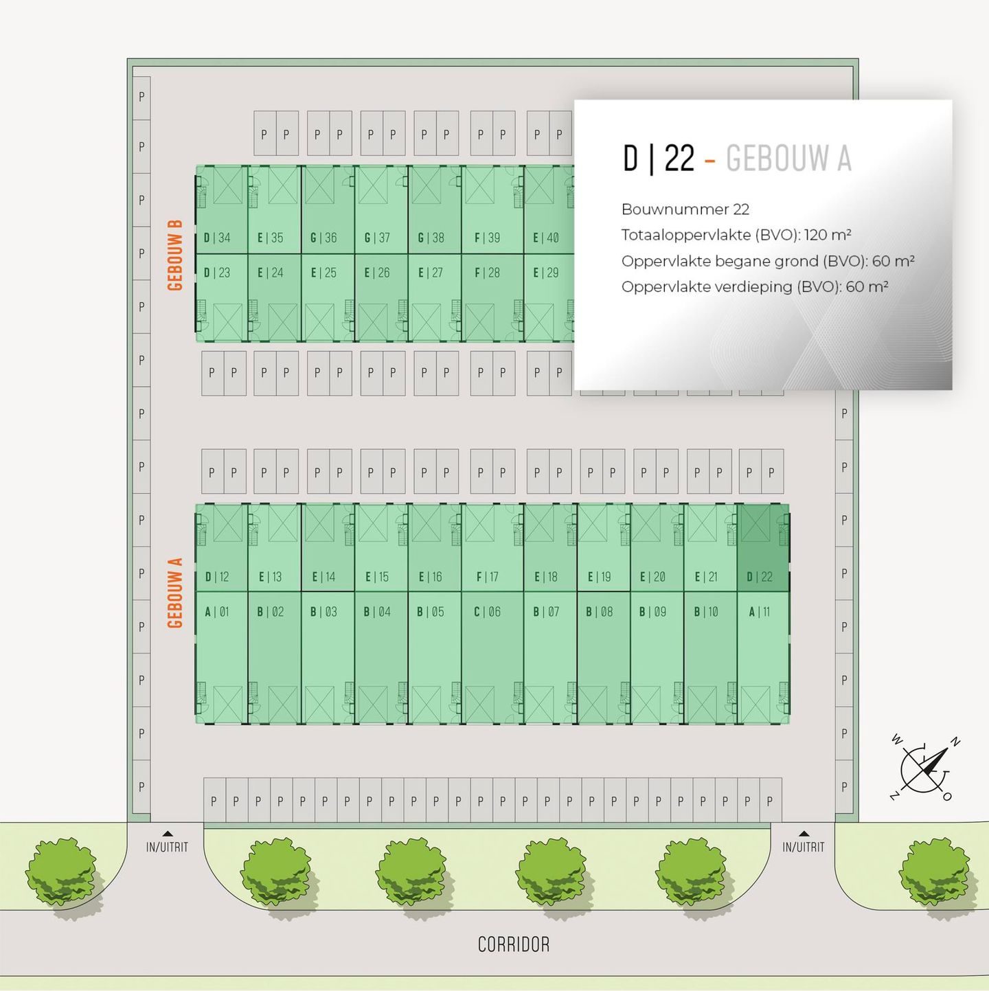 Bekijk foto 1 van Corridor unit 22