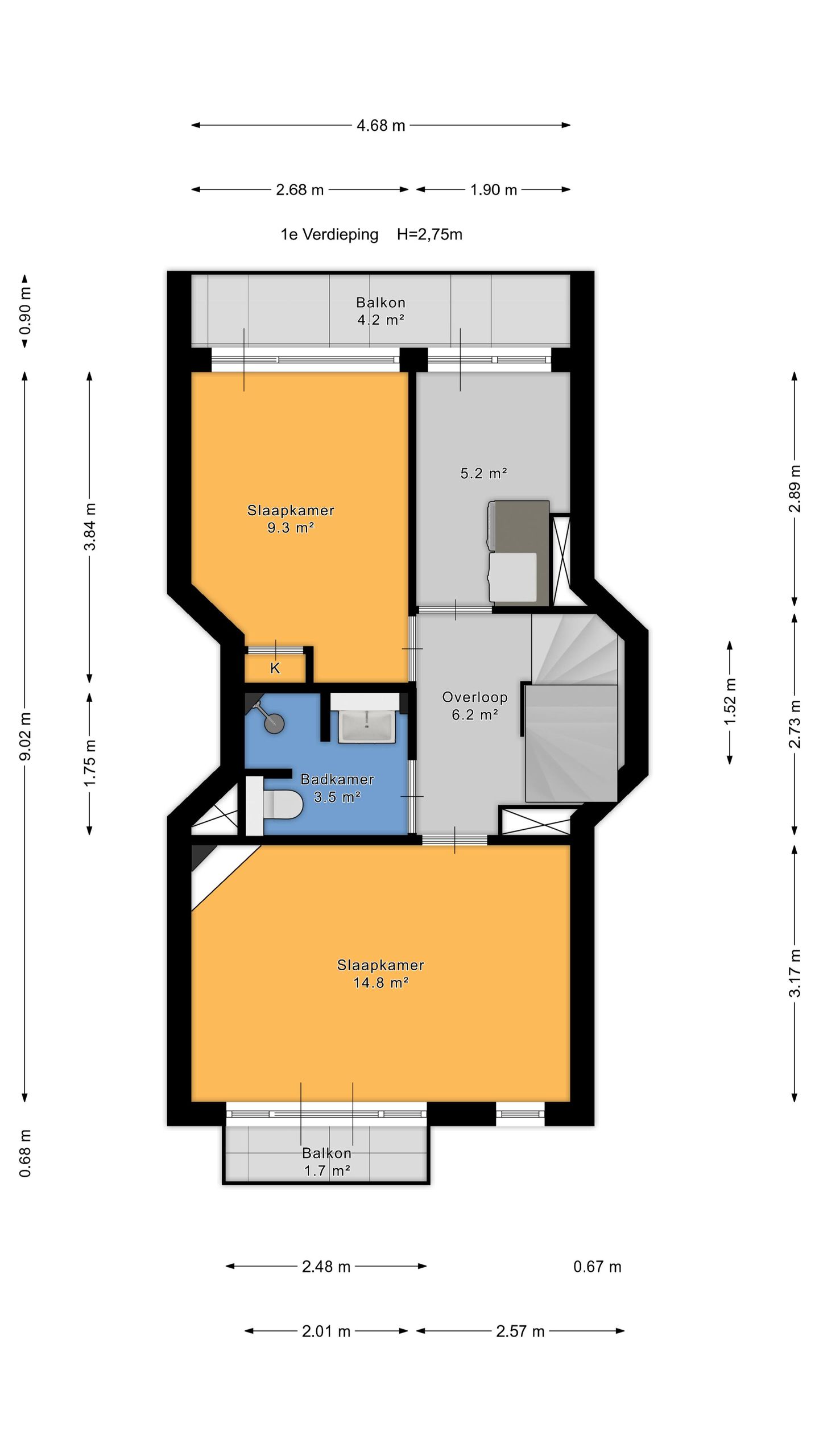 Foto 70 van Goudreinetstraat 588