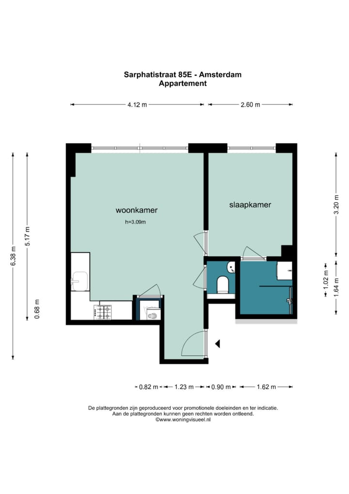 Foto 18 van Sarphatistraat 85-E