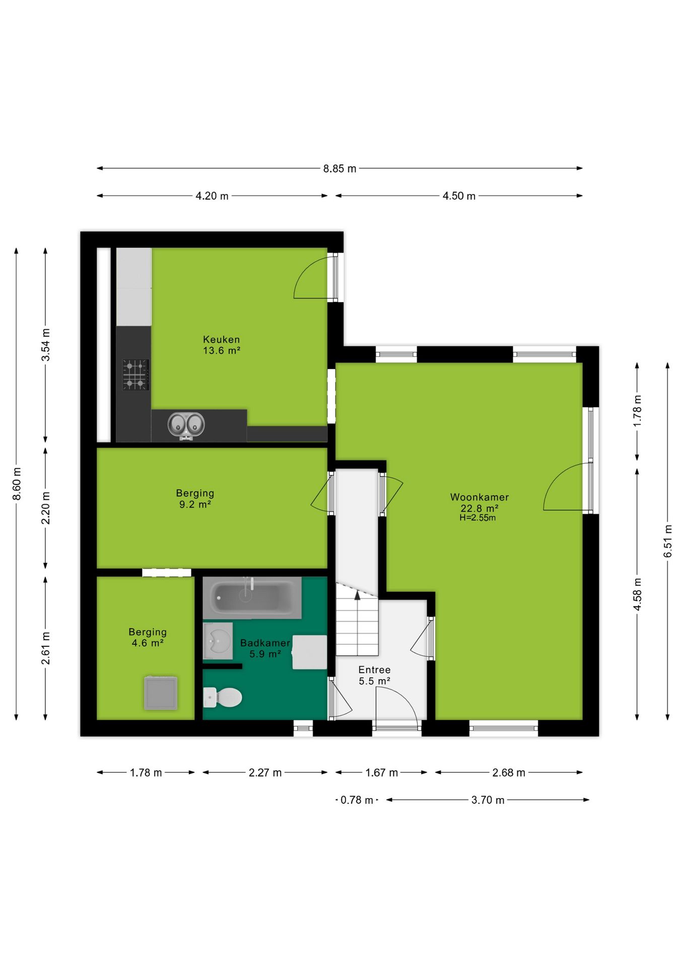 Foto 54 van Generaal Foulkesweg 44