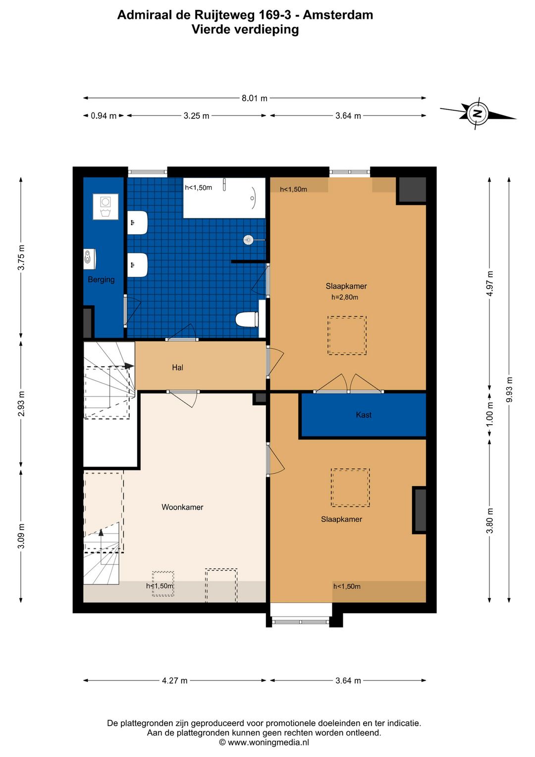 Foto 37 van Admiraal De Ruijterweg 169-3