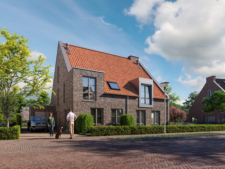 Image of Twee-onder één kapwoning Double house