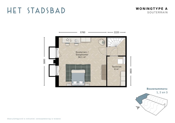 Photo 6 of Type A Stadswoning (Bouwnr. 2)