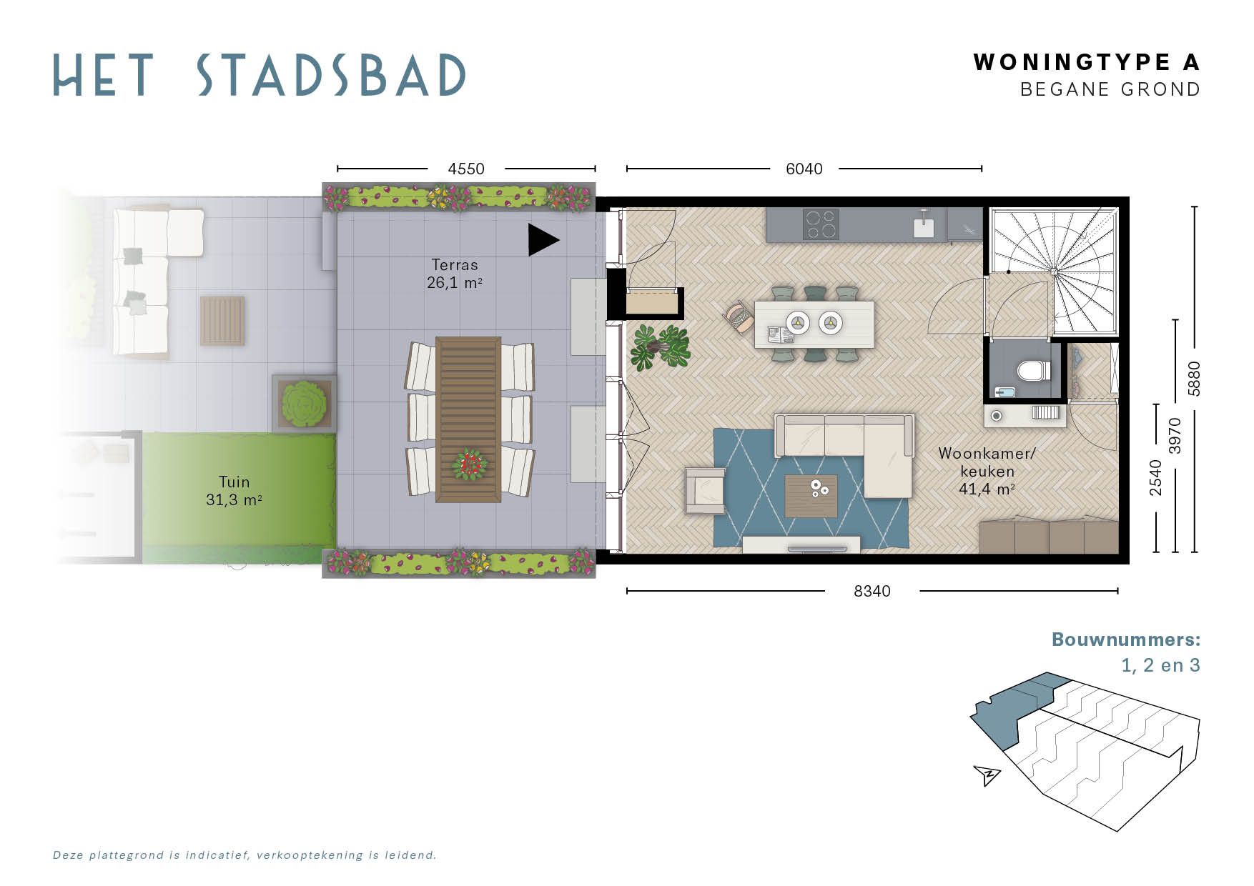 Photo 3 of Type A Stadswoning (Bouwnr. 3)