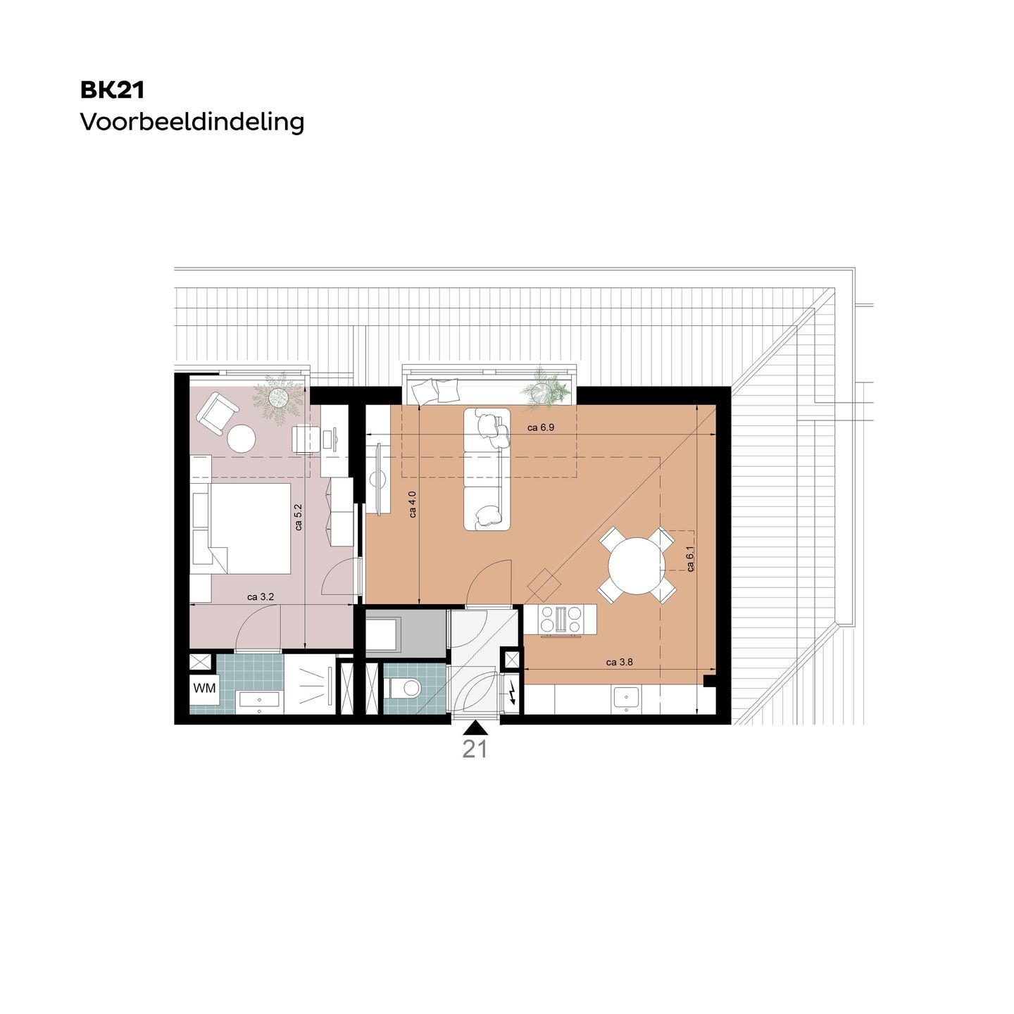Foto 10 van Kapwoningen (Bouwnr. BK21)